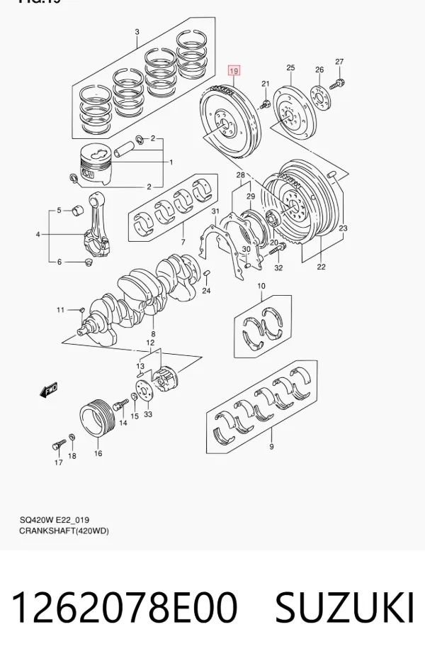  1262078E00 Suzuki
