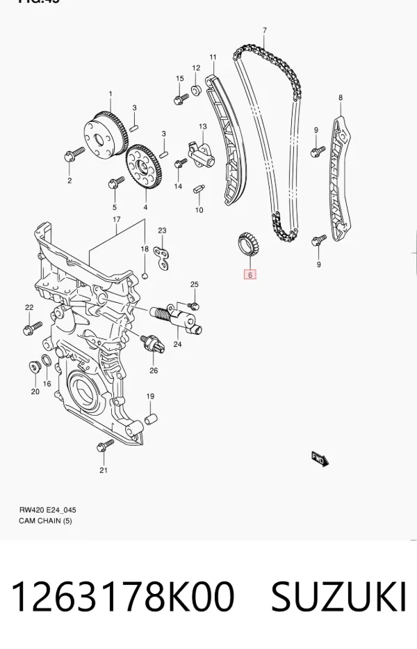  1263178K00 Suzuki