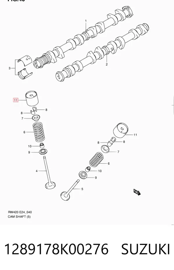  1289178K00276 Suzuki