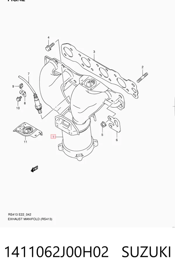  1411062J00H02 Suzuki