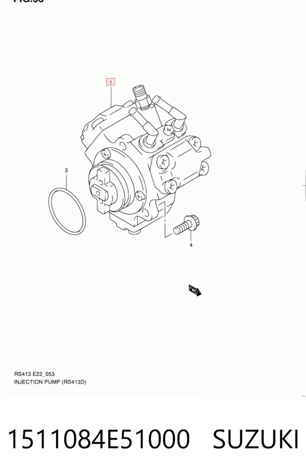 ТНВД 1511084E51000 Suzuki