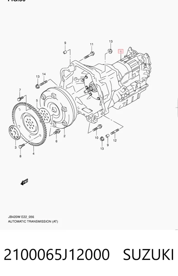 АКПП 2100065J12000 Suzuki