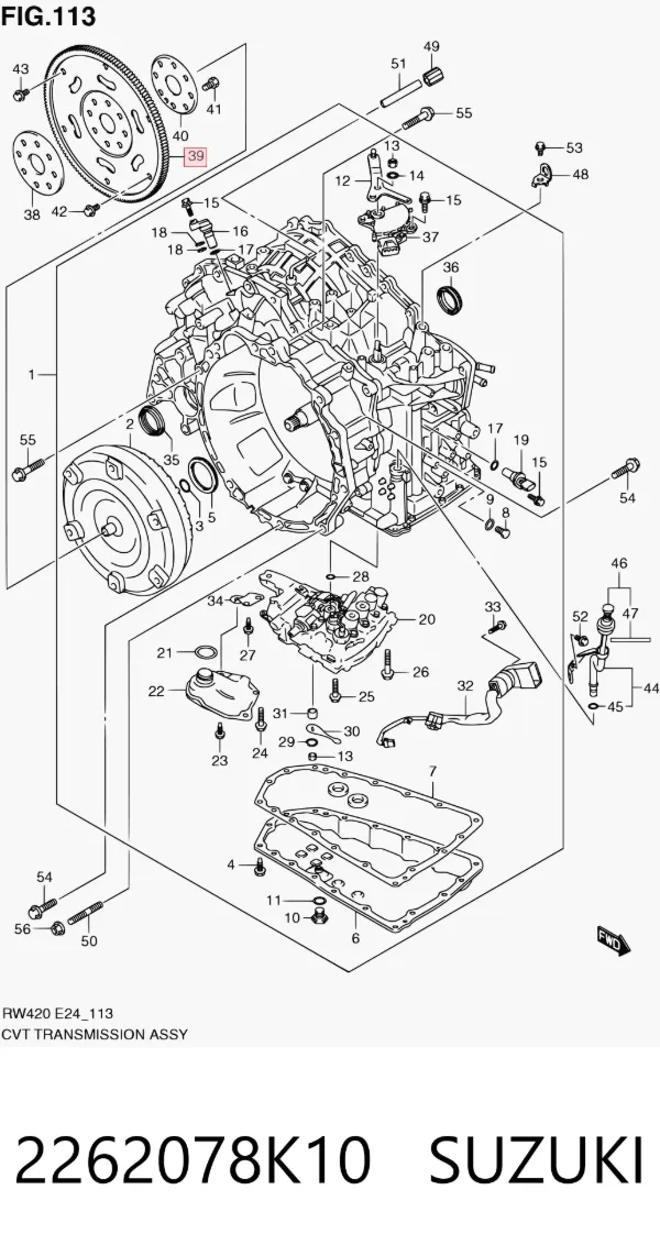 2262078K10 Suzuki