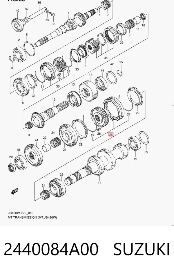  2440084A00 Suzuki