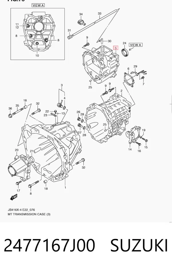  2477167J00 Suzuki