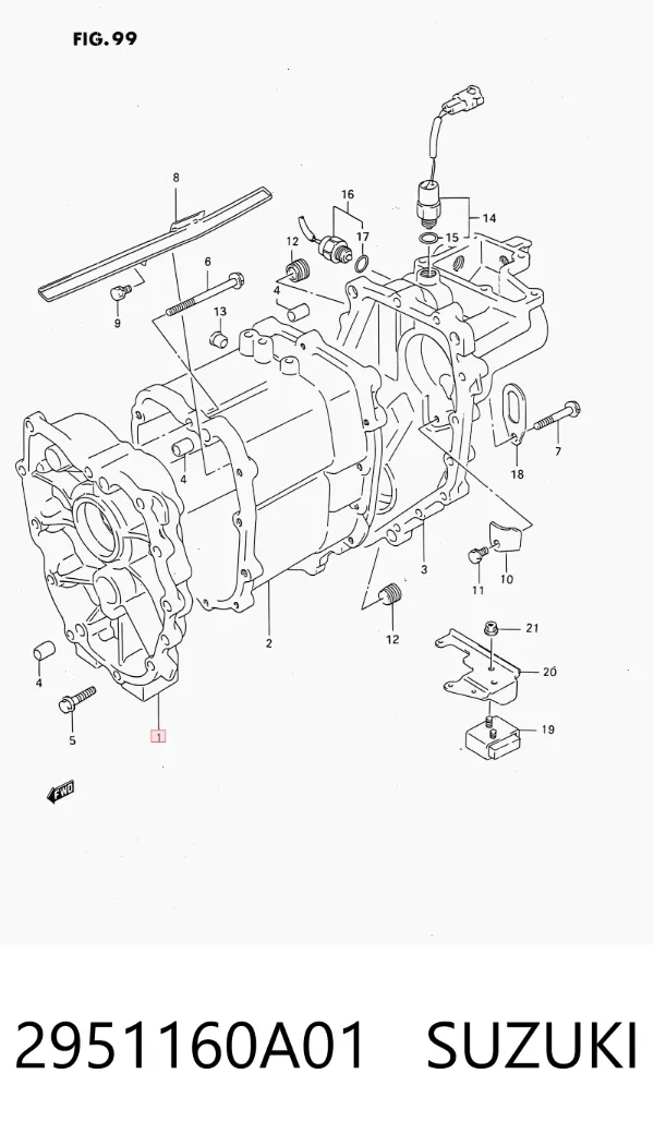  2951160A01 Suzuki