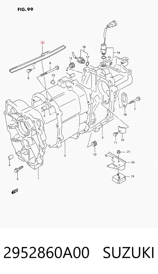  2952860A00 Suzuki