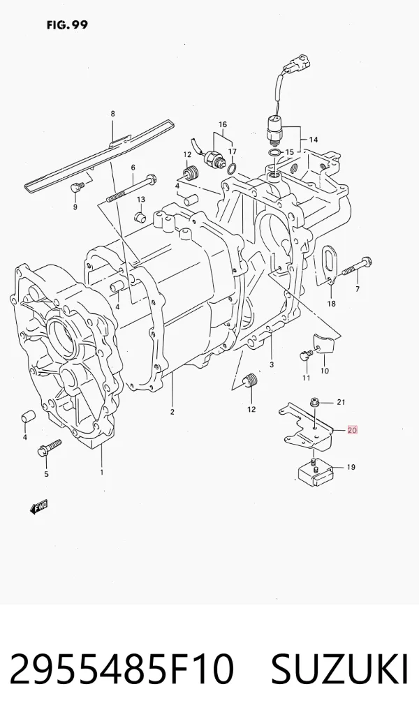  2955485F10 Suzuki