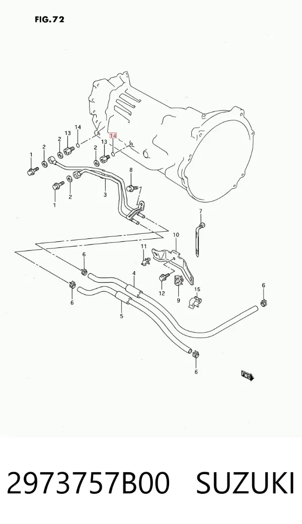  2973757B00 Suzuki