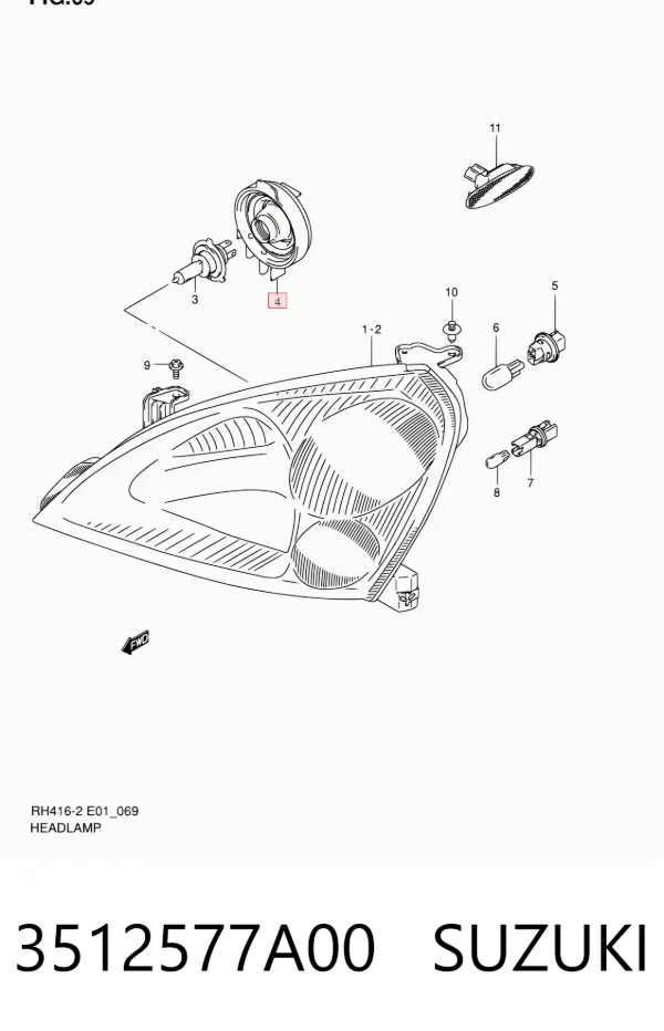  3512577A00 Suzuki