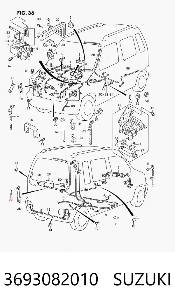  3693082010 Suzuki