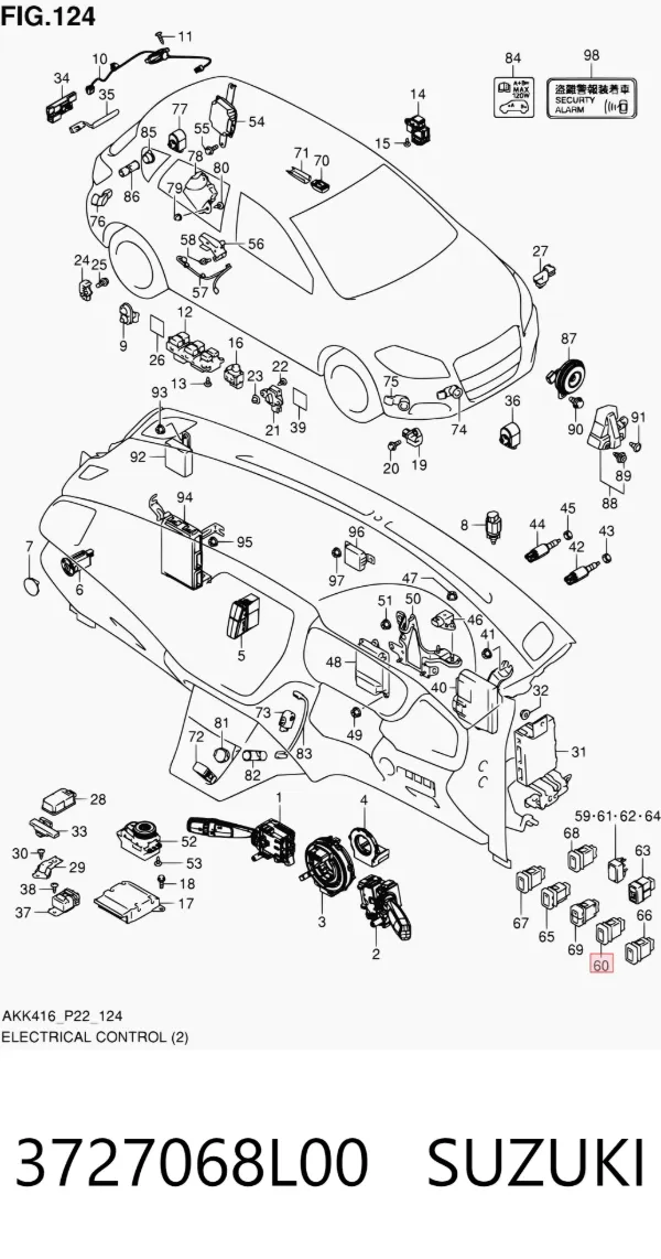  3727068L00 Suzuki