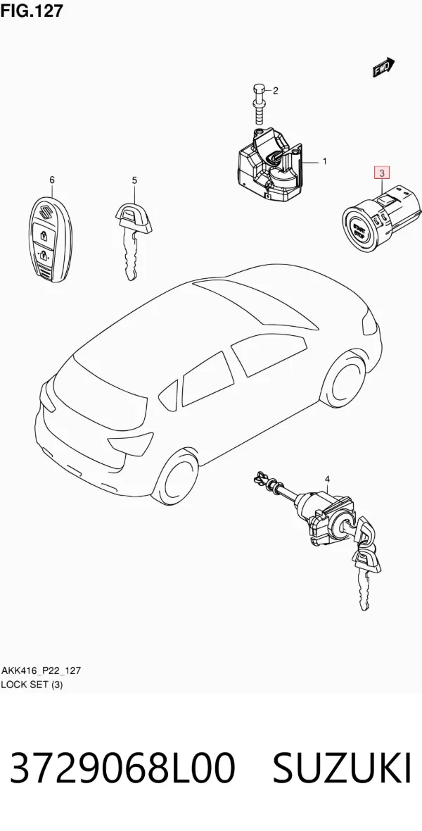  3729068L00 Suzuki