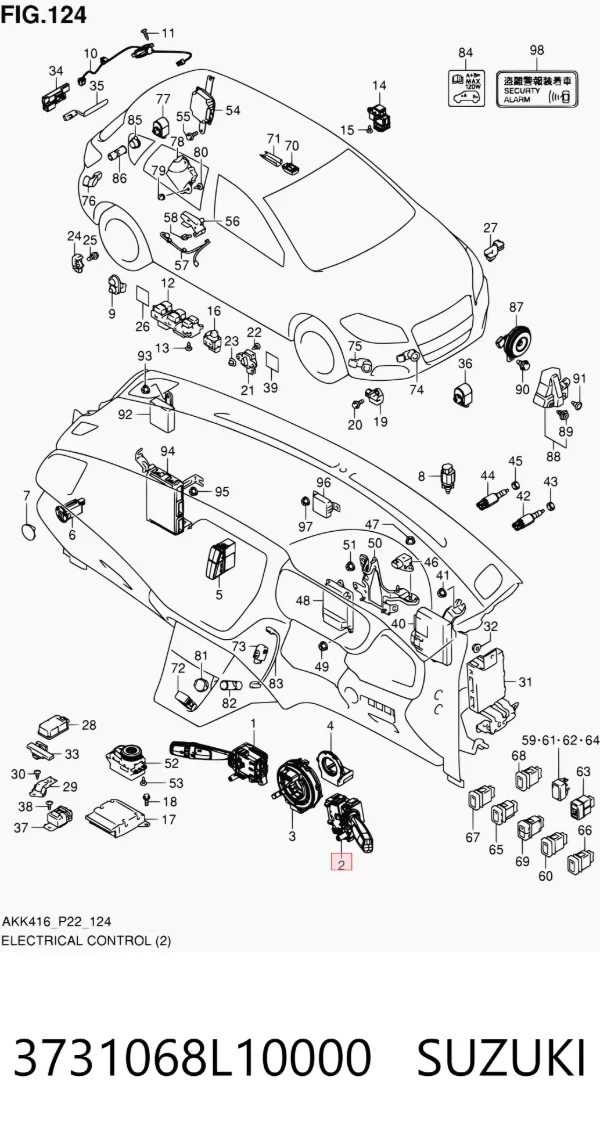  3731068L10000 Suzuki