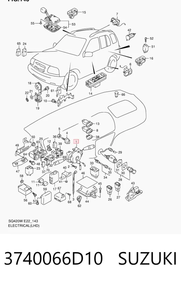  3740066D10 Suzuki