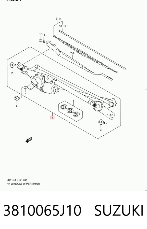  3810065J10 Suzuki