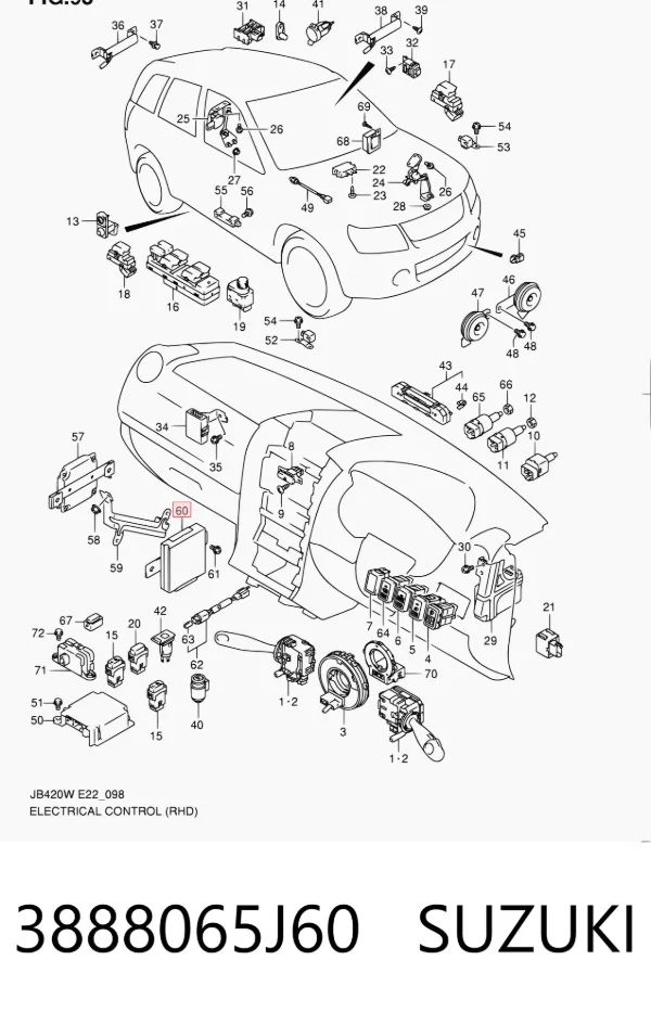  3888065J60 Suzuki
