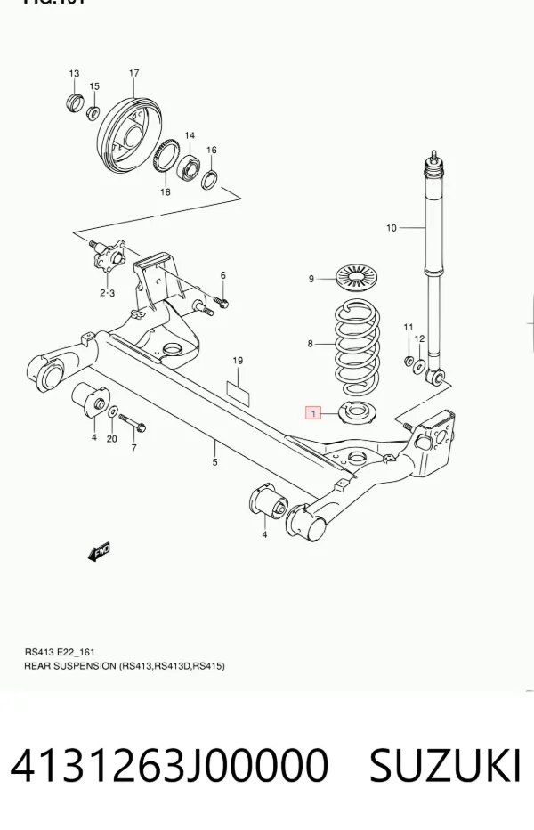  4131263J00000 Suzuki