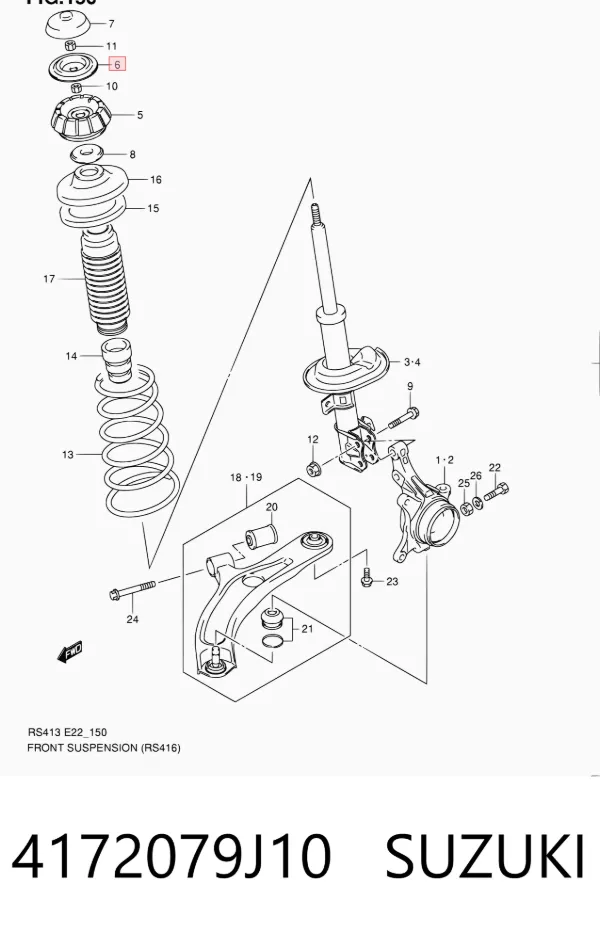  4172079J10 Suzuki