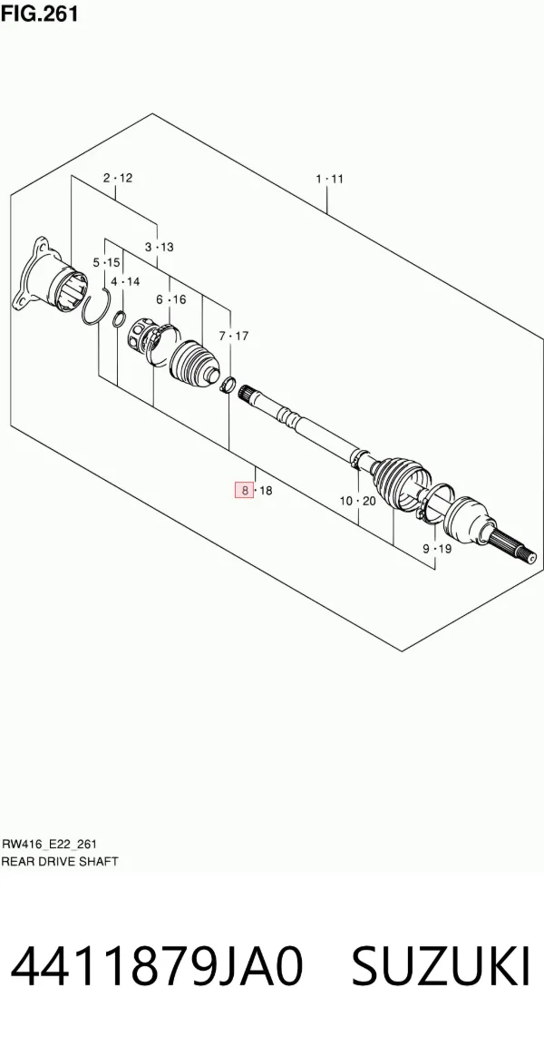  4411879JA0 Suzuki