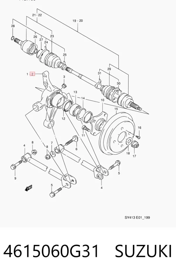  4615060G31 Suzuki
