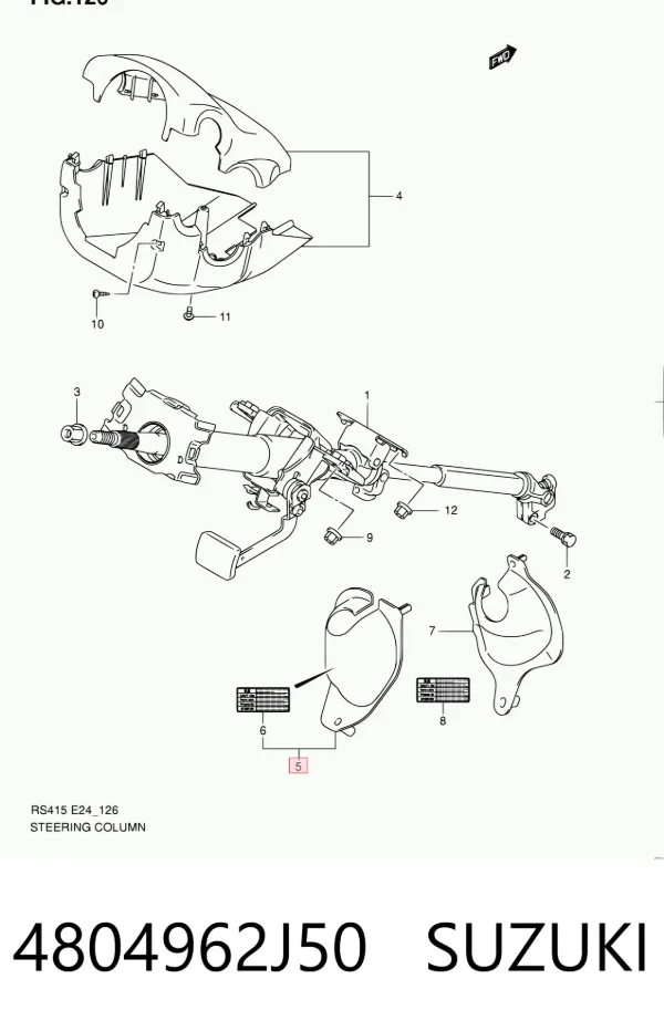  4804962J50 Suzuki