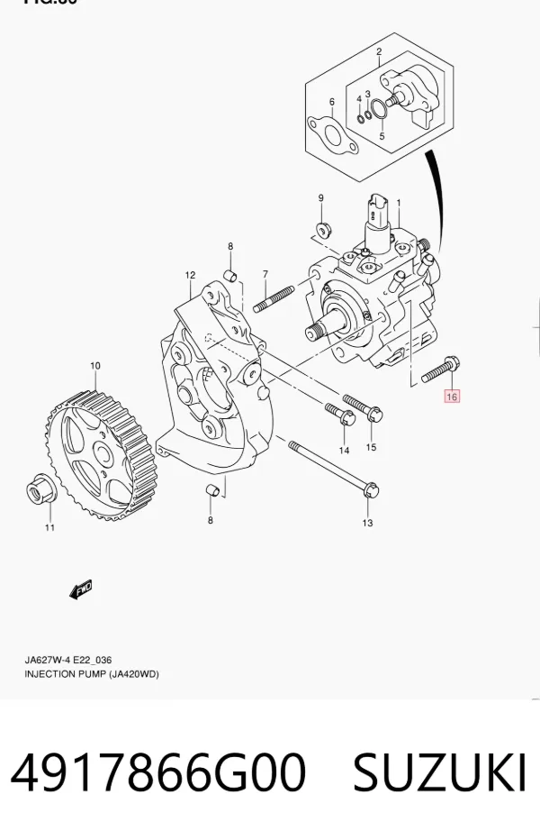  4917866G00 Suzuki