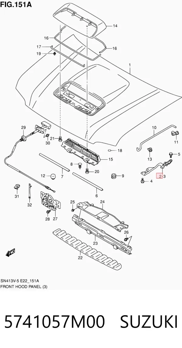  5741057M00 Suzuki