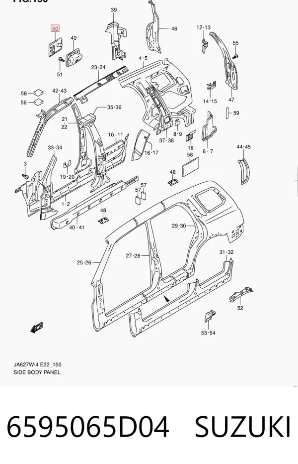  6595065D04 Suzuki