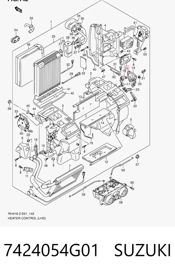  7424054G01 Suzuki