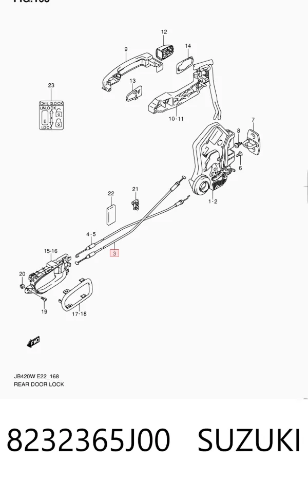  8232365J00 Suzuki