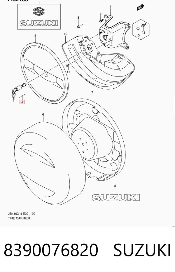  8390076820 Suzuki