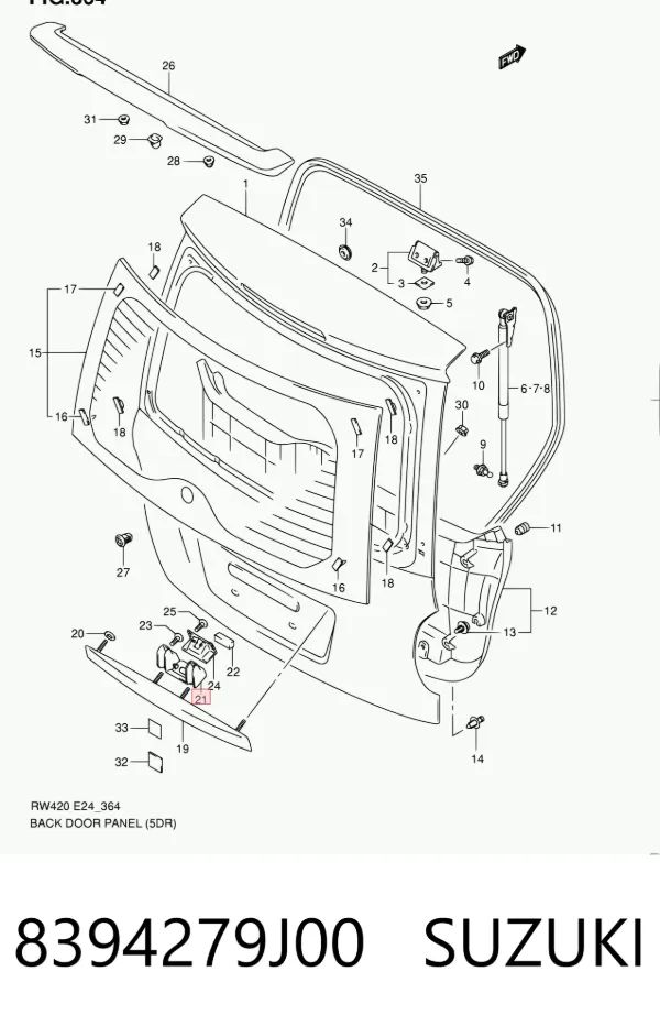  8394279J00 Suzuki