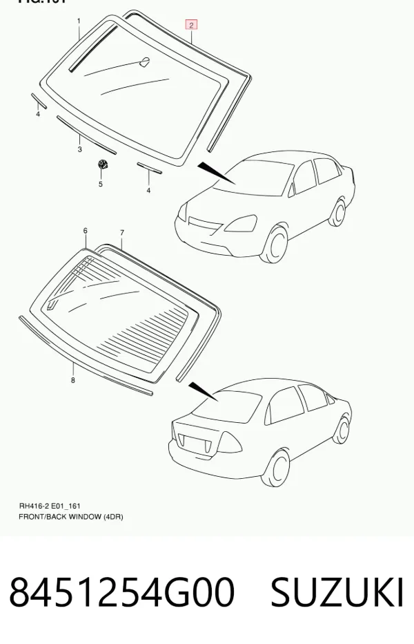  8451254G00 Suzuki