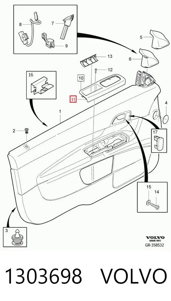  1303698 Volvo