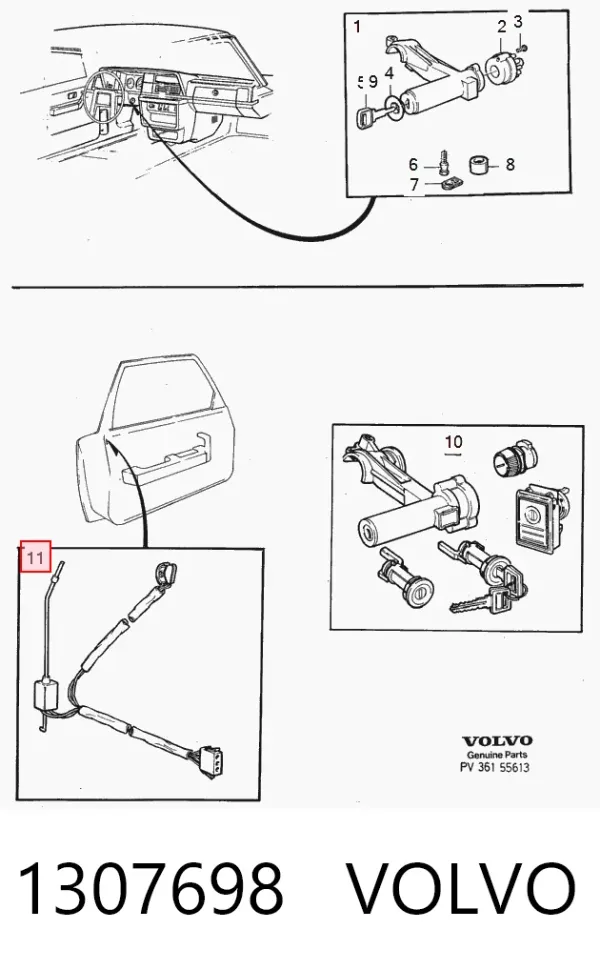  1307698 Volvo
