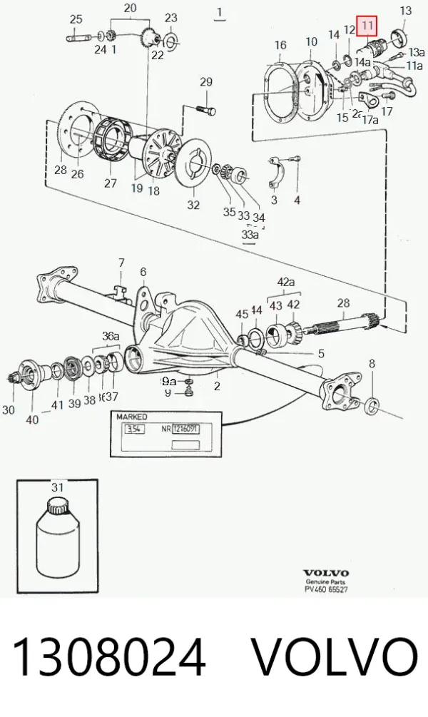  1308024 Volvo