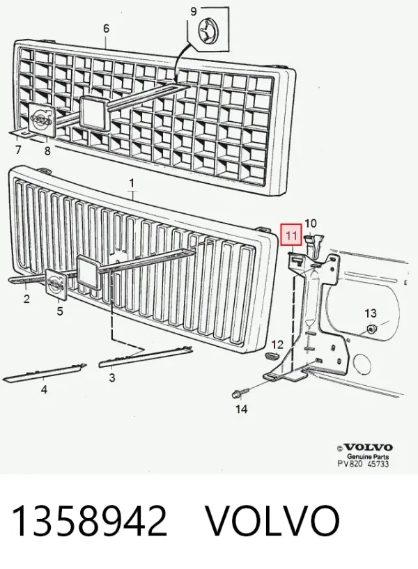  1358942 Volvo