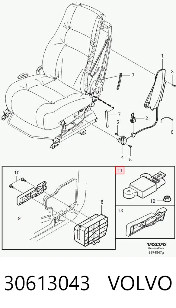  30613043 Volvo