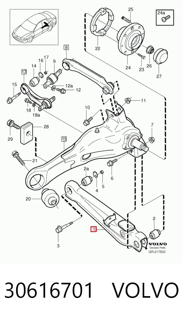  30616701 Volvo
