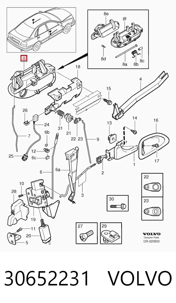 30652231 Volvo