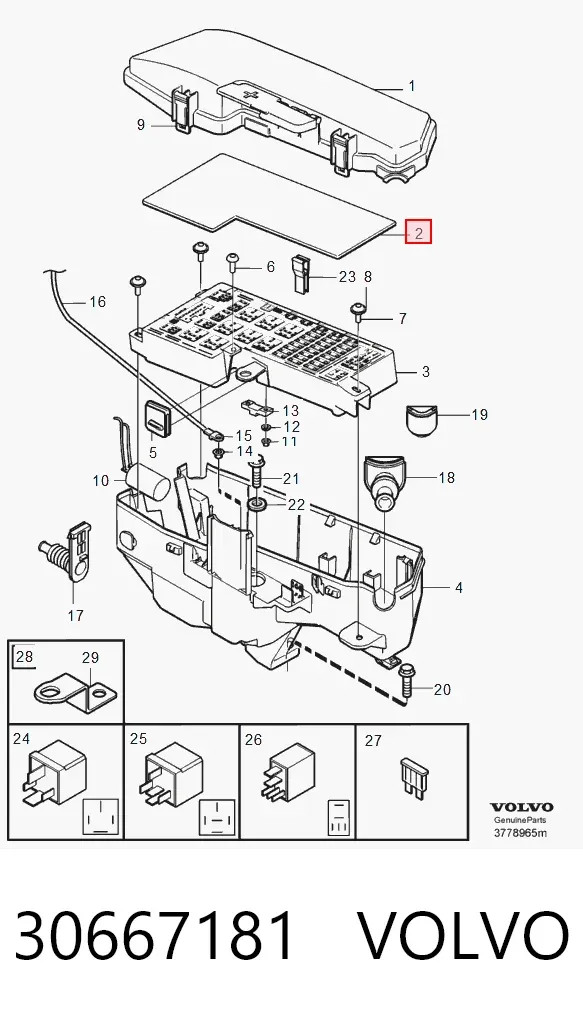  30667181 Volvo