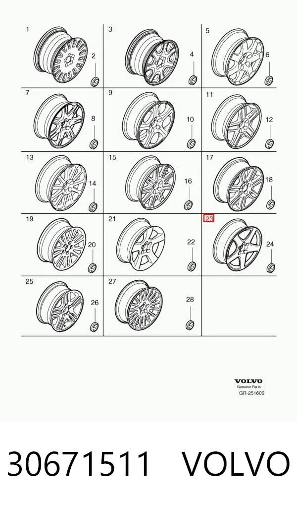  30671511 Volvo