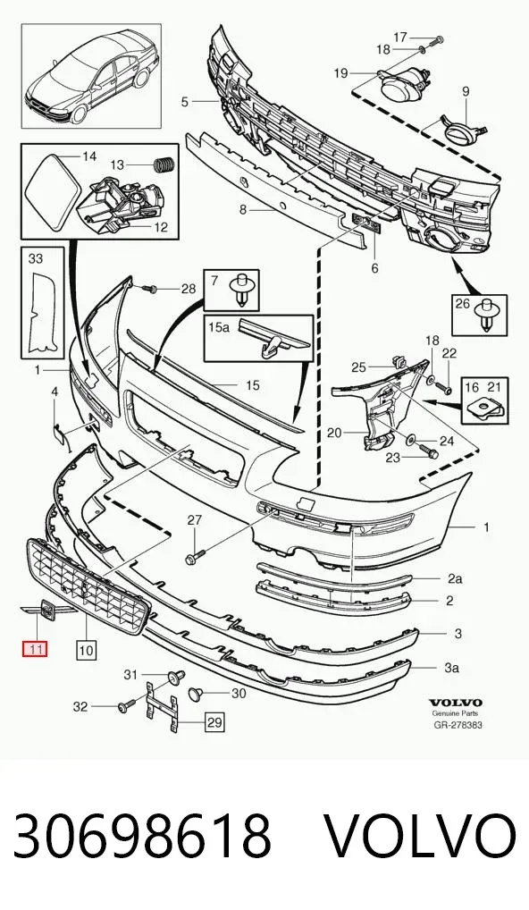  30698618 Volvo