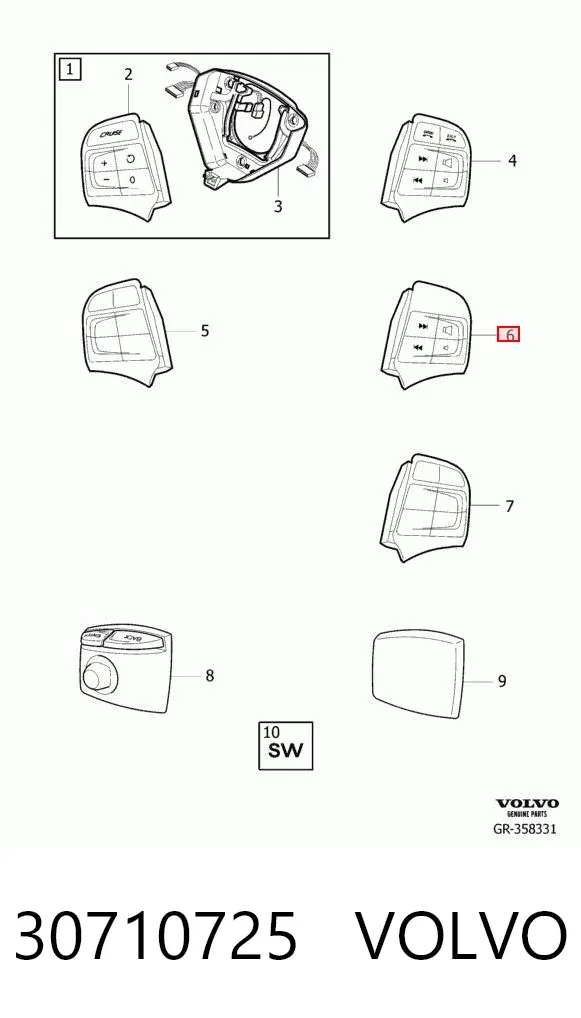  30710725 Volvo
