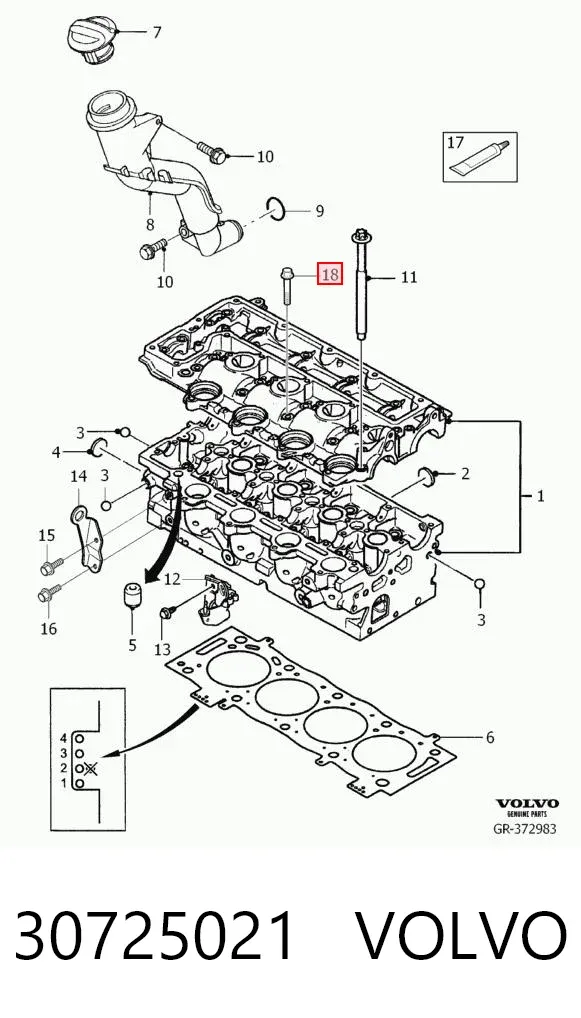  30725021 Volvo