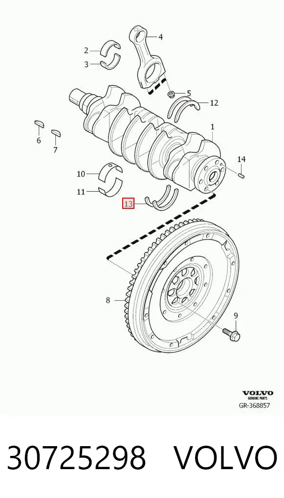  30725298 Volvo