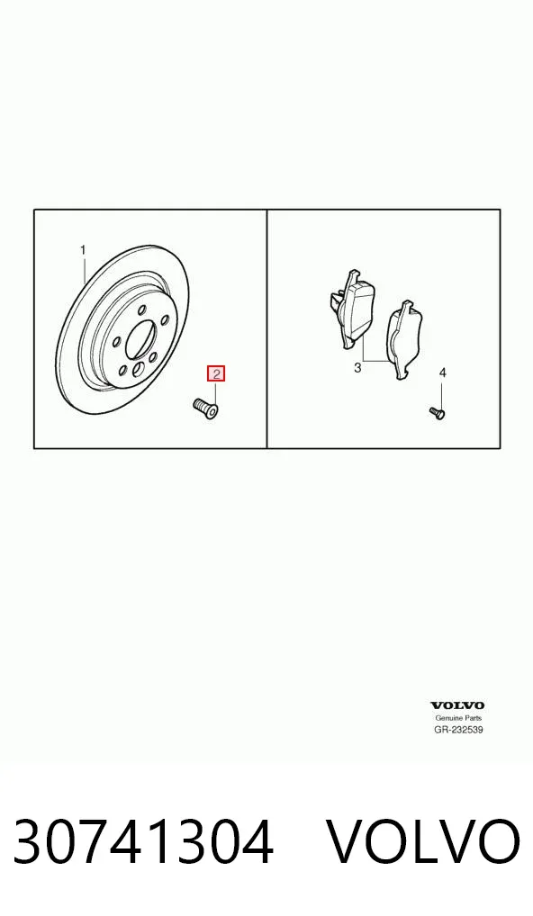  30741304 Volvo