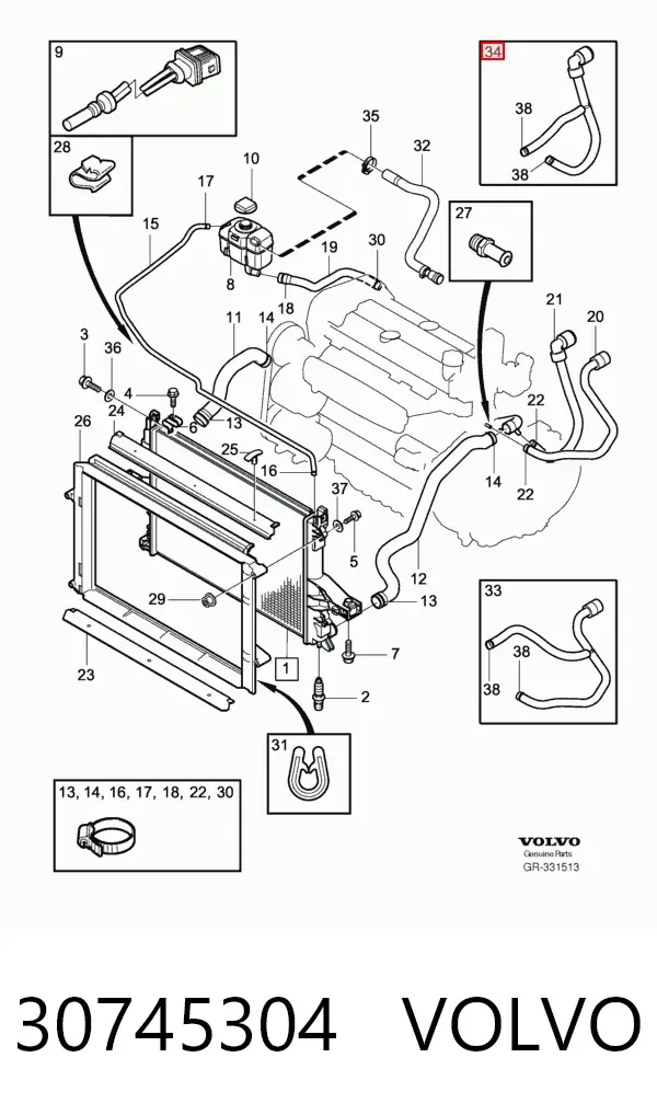  30745304 Volvo
