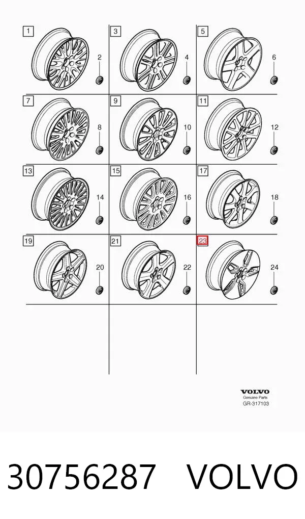  30756287 Volvo